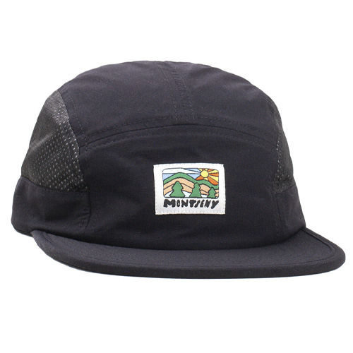 LASER 5Panel Cap MONTSENY TECH 24 - black